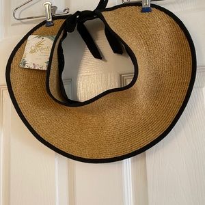 Foldable sun visor hat new